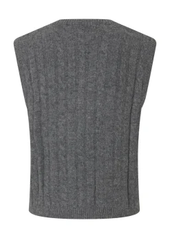 Outlet Modström RiseMD Vest, , L Dark Grey Melange
