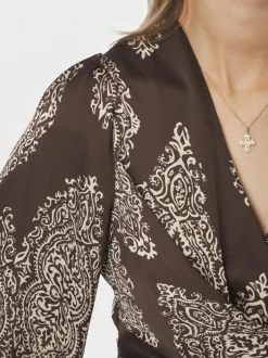 Neo Noir Rista Paisley Drop Bluse, , 36*Dame Bluser & Skjorter
