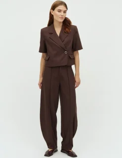 Sale mbyM Robina-M Blazer, , M Chicory Coffee Melange