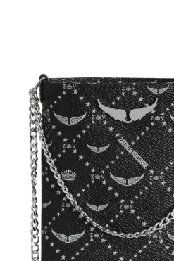 Sale Zadig & Voltaire Rock Phone Pouch, Black