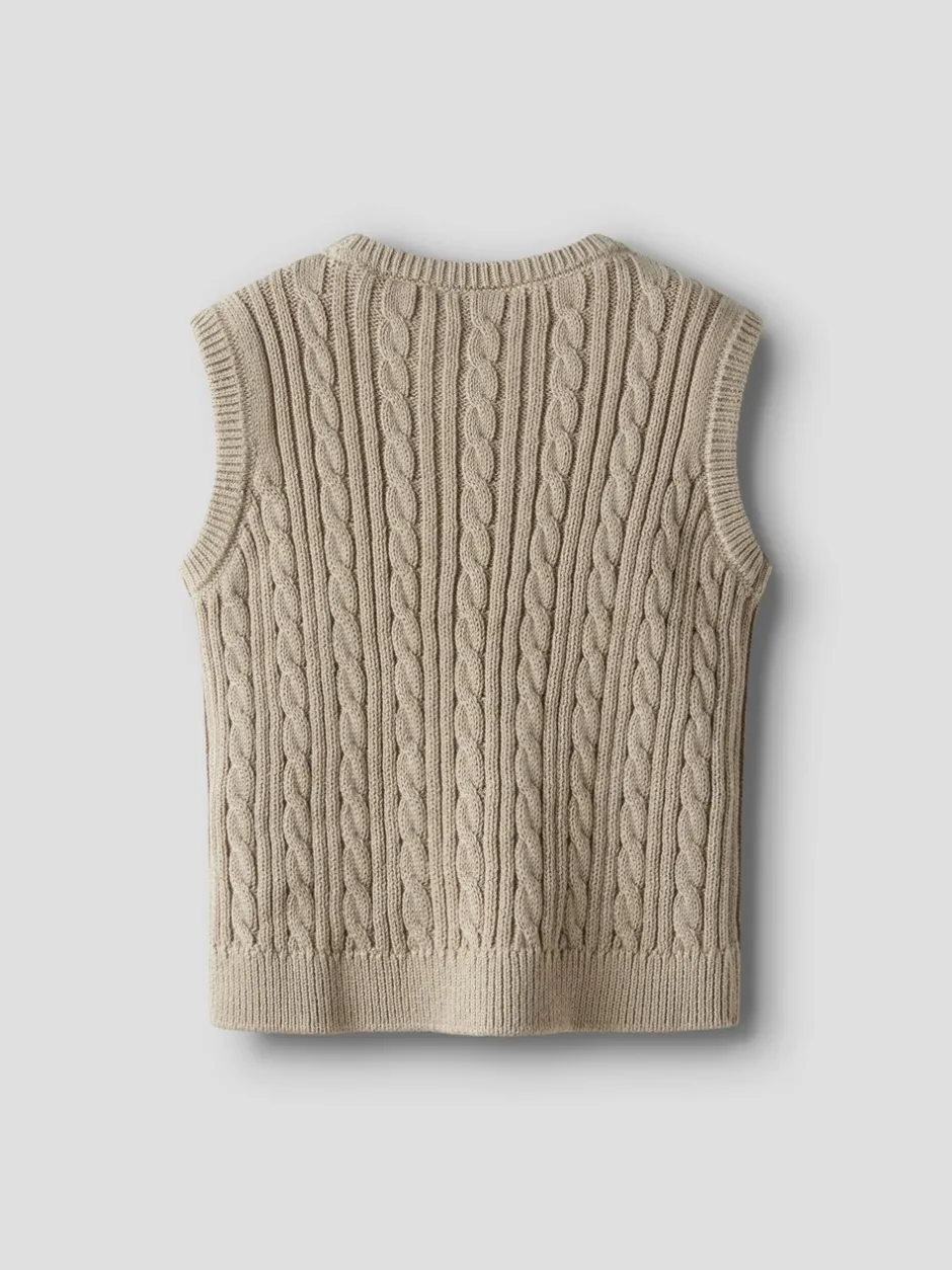 Name It Roman Knit Vest, , 110 cm*Børn Strik & Sweatshirts