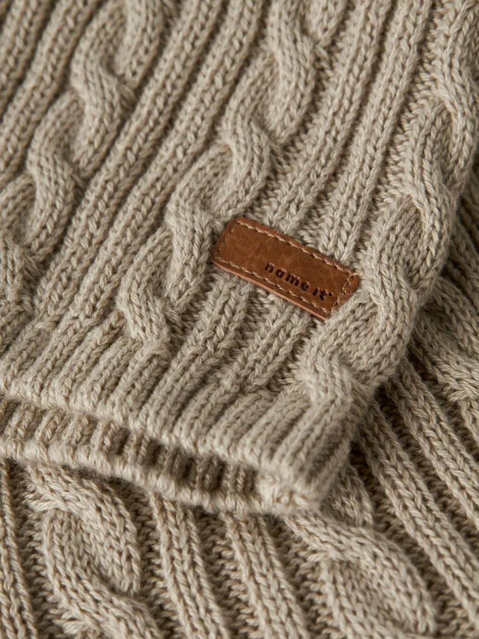 Name It Roman Strikvest, , 68 cm*Børn Strik & Sweatshirts