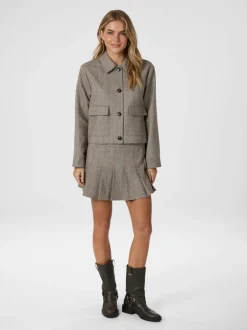 Neo Noir Romana Herringbone Jakke, , 36*Dame Jakker & Frakker