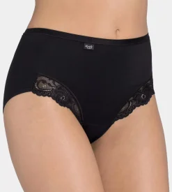 Best Sloggi Romance Maxi-trusser, , 40 Black