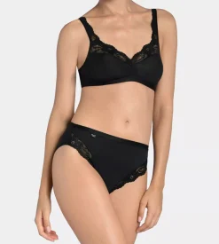 Outlet Sloggi Romance Tai Trusser, , 40 Black