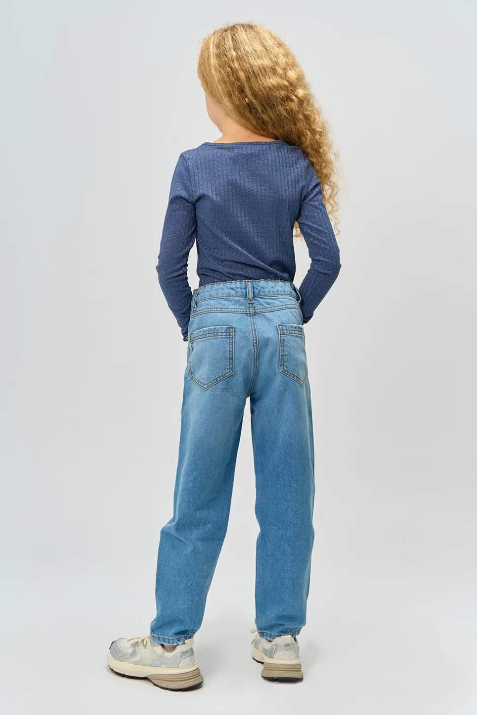 Sale THE NEW Romina Mom Fit Jeans, , 134-140 cm Light Blue Denim