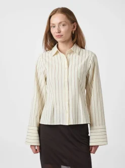 Neo Noir Rosa Solid Skjorte, , 42 Sand