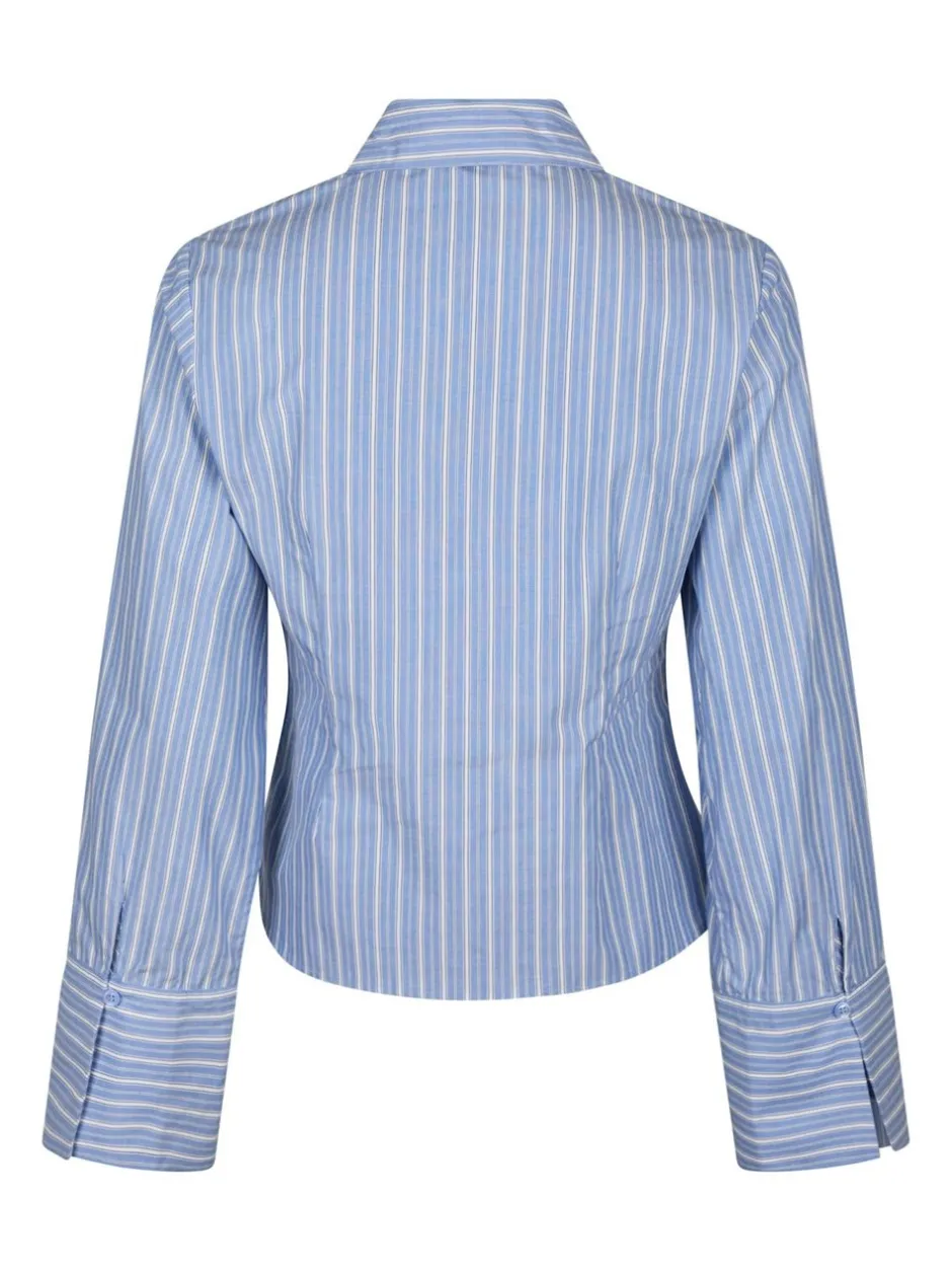 Neo Noir Rosa Stripe Shirt, , 36*Dame Bluser & Skjorter