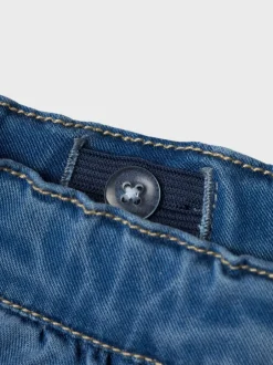 Discount Name It Rose Loose Jeans, , 74 cm Medium Blue Denim