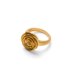 Discount Pernille Corydon Rose Ring, , 55 Gold Plated