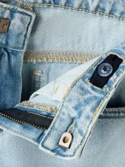 Clearance Name It Rose Wide Jeans, , 152 cm Light Blue Denim