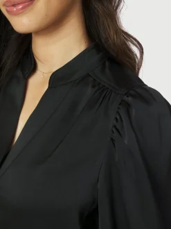 Neo Noir Rosslyn Heavy Sateen Bluse, , 40*Dame Bluser & Skjorter