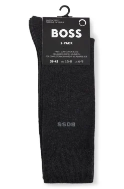 Outlet Boss Black RS Uni CC 2-pak Strømper, , 39-42 Charcoal