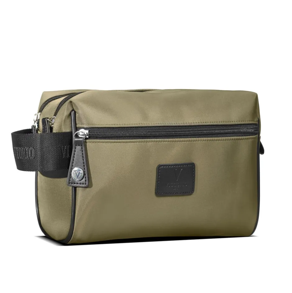 Vittorio 2-Rum Herre Toilettaske, Green