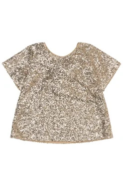 THE NEW Rupa Sequin Bluse, , 146-152 cm*Børn Bluser