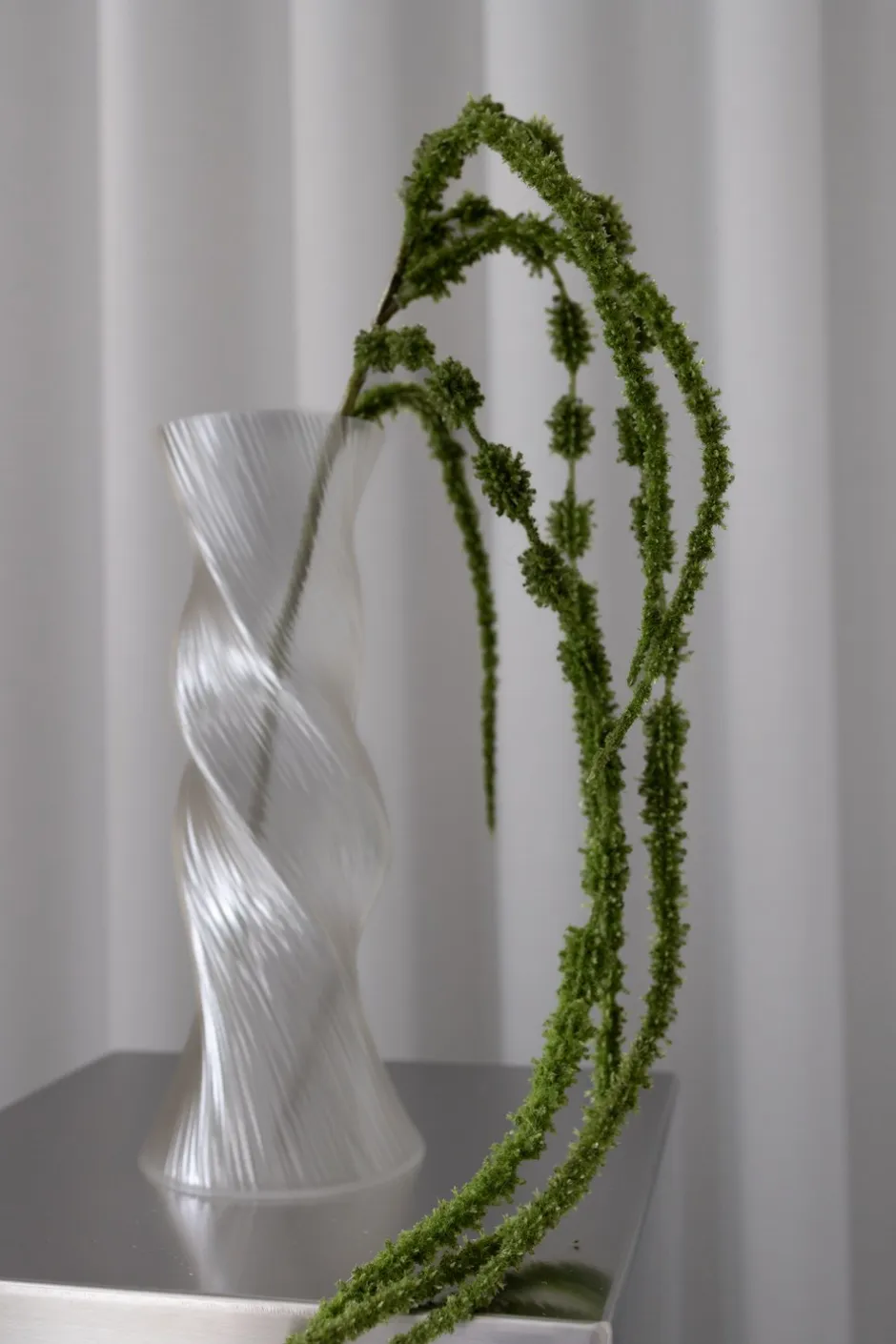 New Bloom Objects Rævehale Kunstig Blomst, Dark Green