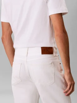 New Calvin Klein Jeans 90s Straigth Jeans, , W36/L32 Chalk White
