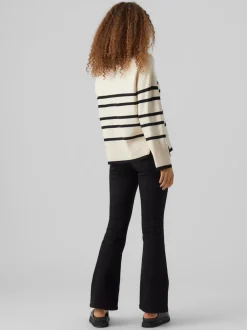 Discount Vero Moda Saba Striktrøje, , XXL Birch