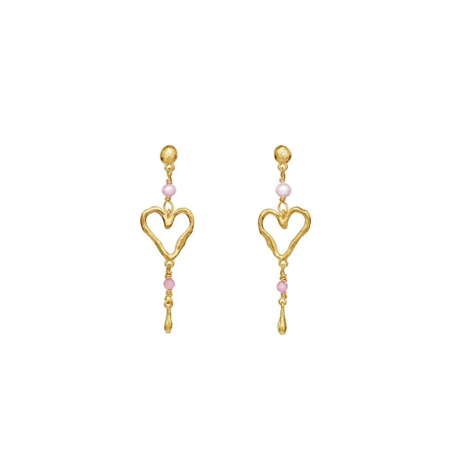 Maanesten Sabi Petite Øreringe, Gold Plated