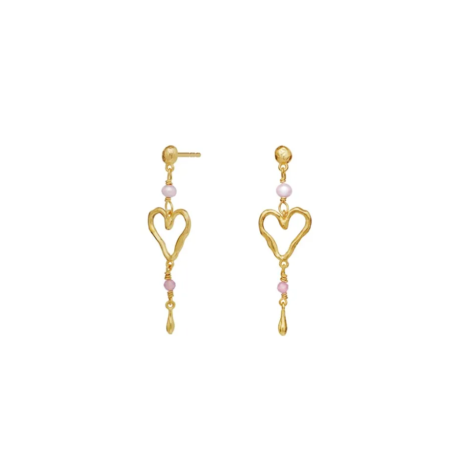 Maanesten Sabi Petite Øreringe, Gold Plated