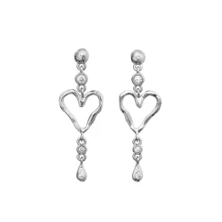Outlet Maanesten Sabi Twinkle Øreringe, Silver