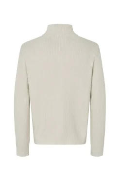 Discount Samsøe Samsøe Sadem Zip Cardigan, , L Silver Birch