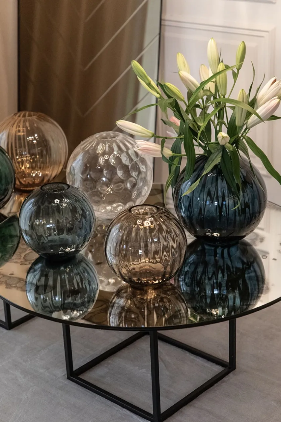 Clearance Specktrum Sadie Vase, Topaz