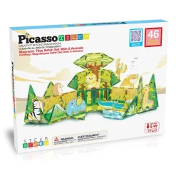 Best Picasso Tiles Safari Magnetiske Byggeklodser