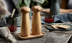 Hot RAW Salt- & Peberkværnsæt, Teak