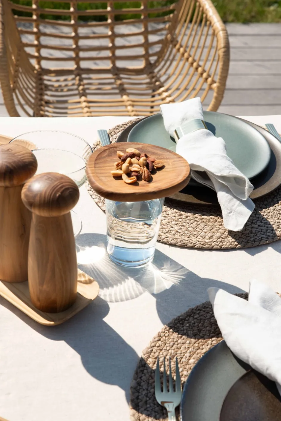 Hot RAW Salt- & Peberkværnsæt, Teak