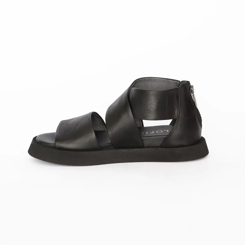 Discount Lofina Sandaler, , 36 Nero Gasoline