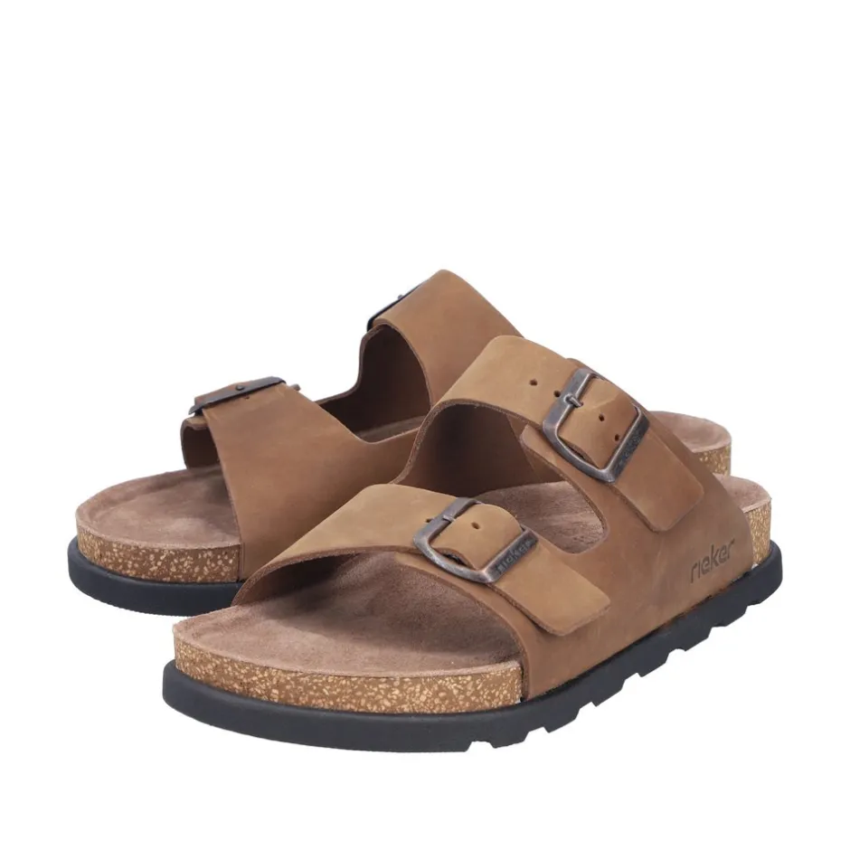 Outlet Rieker Sandaler, , 44 Tabak