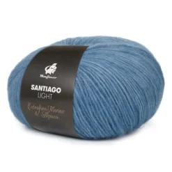 Sale Mayflower Santiago Light Garn, , 50 g 011 Støvet Jeansblå
