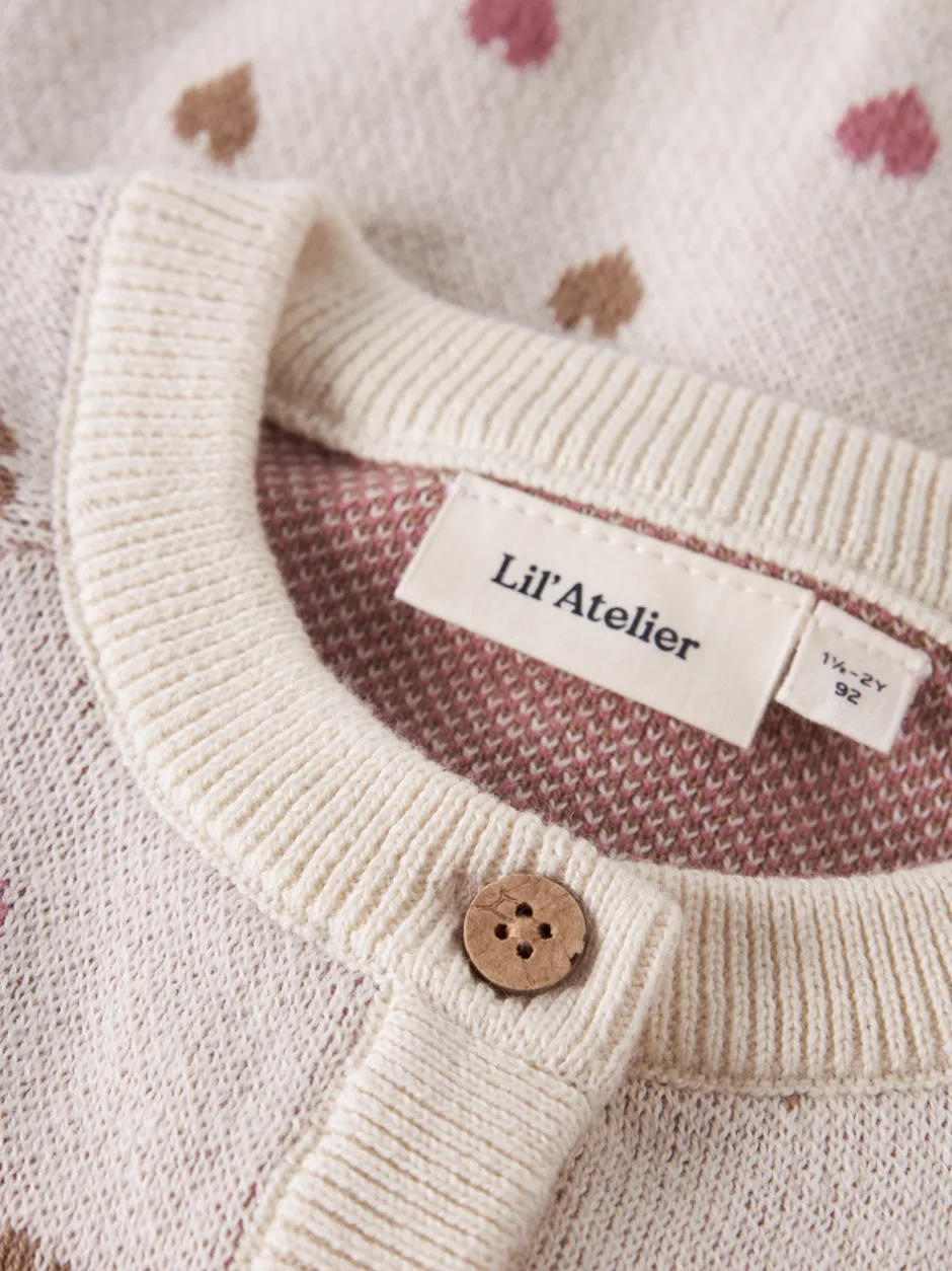 Lil' Atelier Saran Cardigan, , 122-128 cm*Børn Cardigans