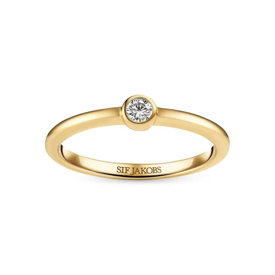 Sif Jakobs Jewellery Sarzana Uno Ring, , 56*Dame Ringe