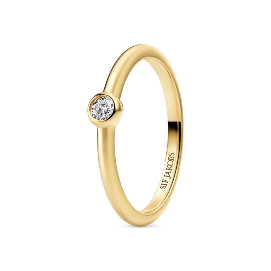 Sif Jakobs Jewellery Sarzana Uno Ring, , 56*Dame Ringe