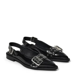 Pavement Saso Slingback Ballerinasko, , 37 Black Patent