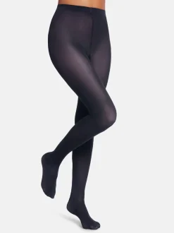 Clearance Wolford Satin Opaque 50 Strømpebukser, , M Navy