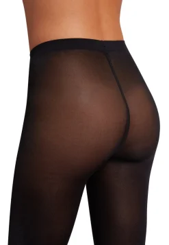 Sale Wolford Satin Opaque 50 Strømpebukser, , M Sort
