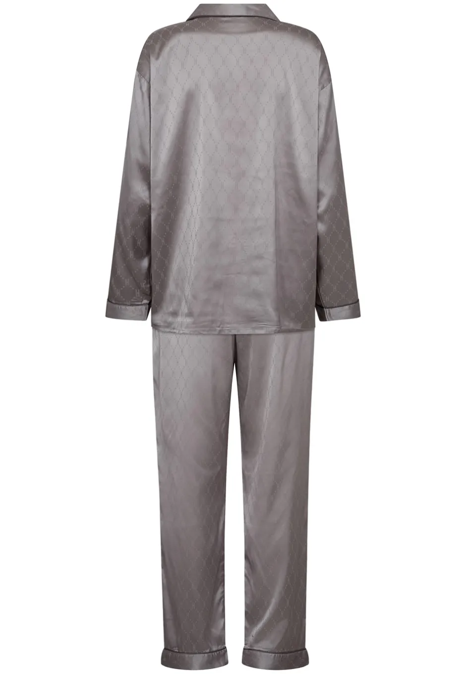 Sale Hype The Detail Satin Pyjamassæt, , L Grey