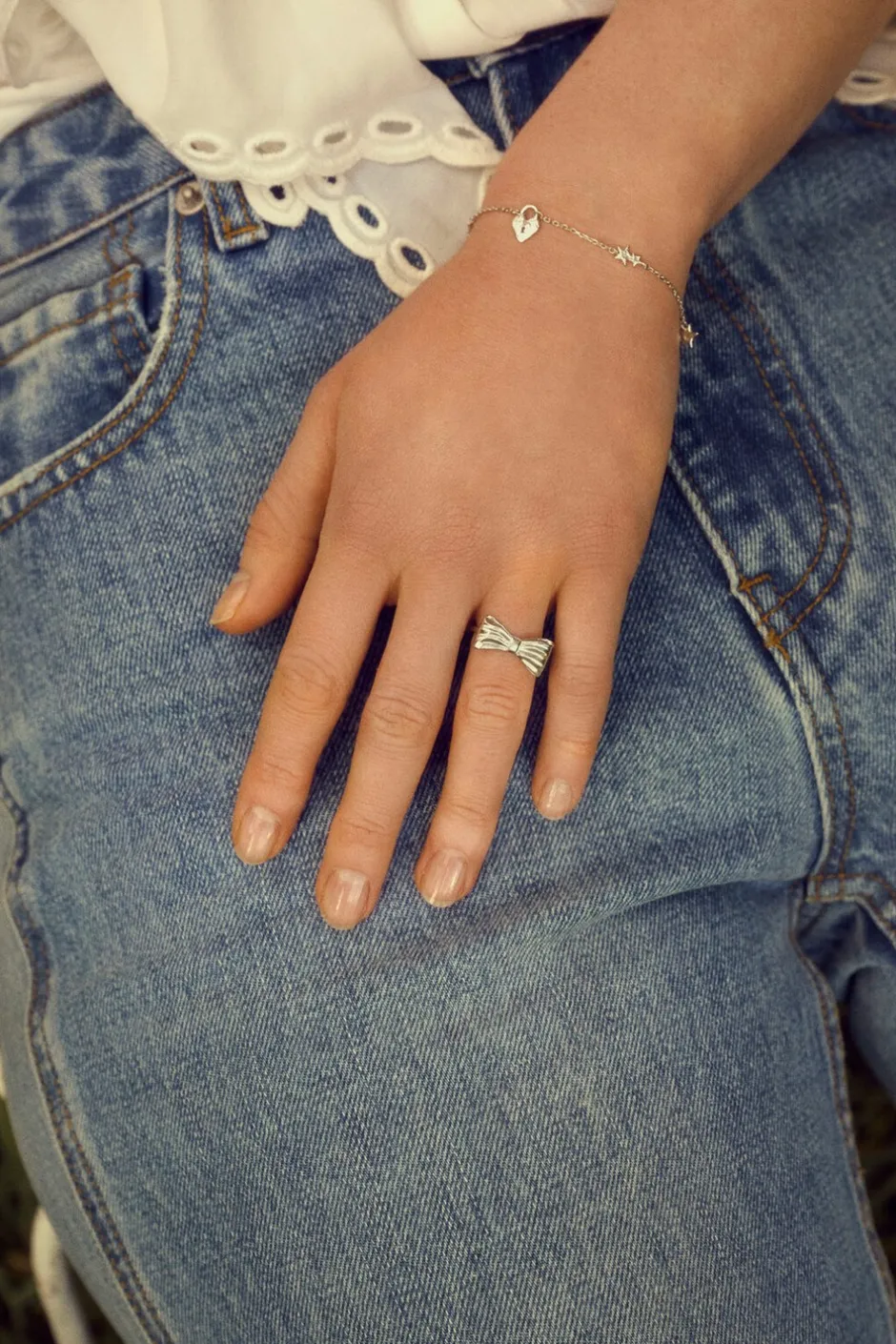 Maanesten Satin Ring, , 59*Dame Ringe