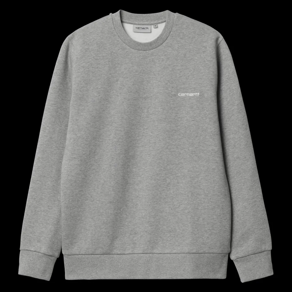 Carhartt WIP Script Embroidery Sweatshirt, , XS* Sweatshirts & Trøjer