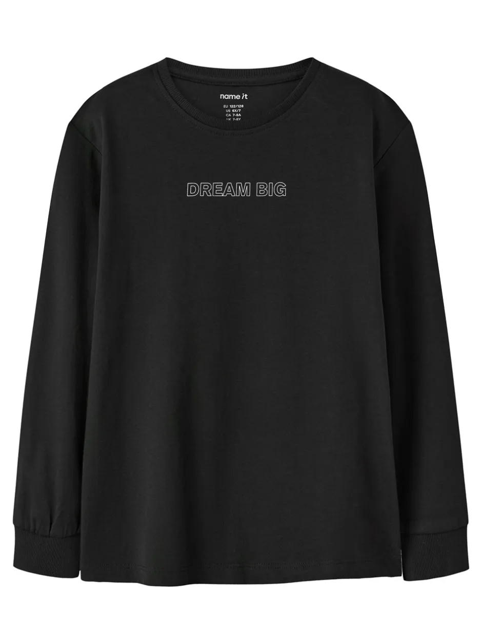Discount Name It Sean Bluse, , 146-152 cm Black