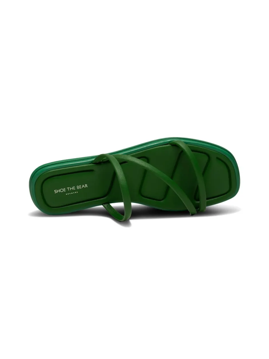Discount Woden Selena Strap Sandal, , 41 Green