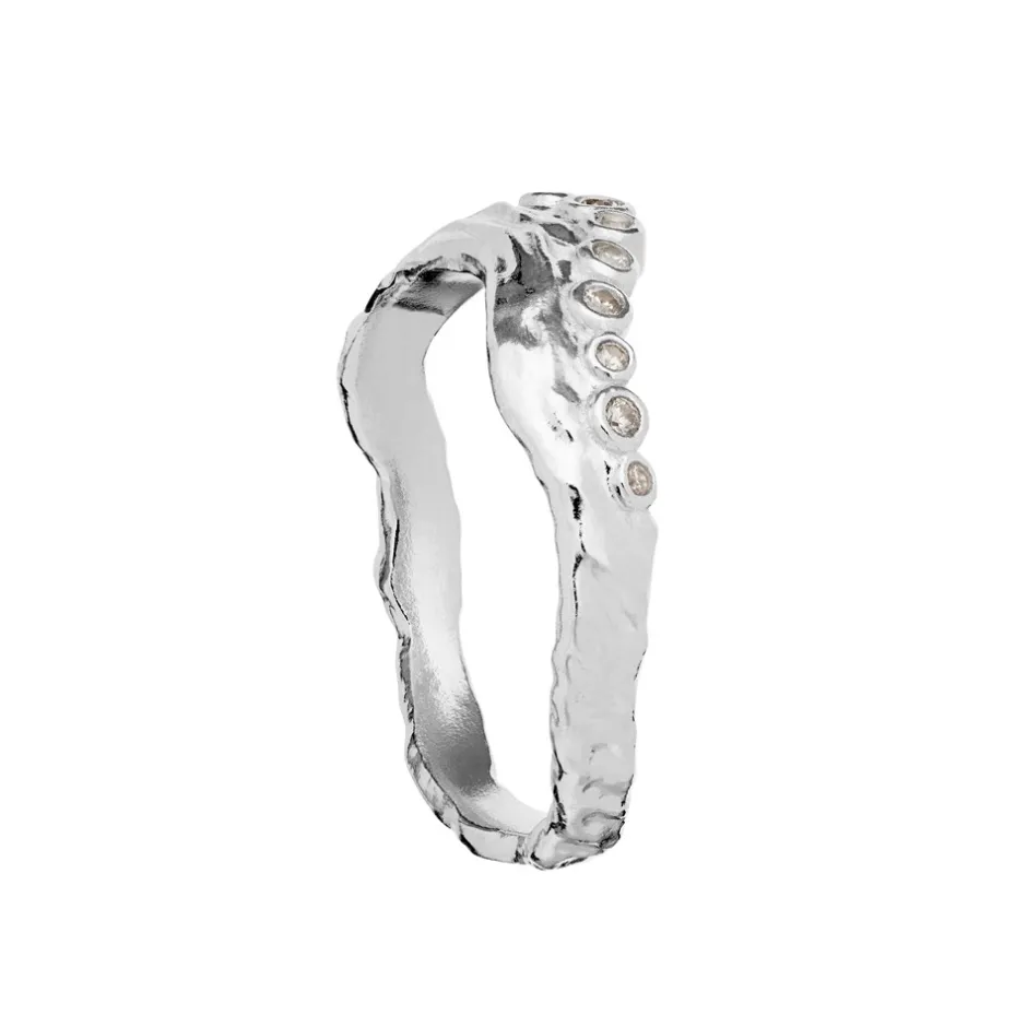 New Maanesten Selene Ring, , 53 Sterling Silver