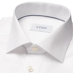 Eton Semi Solid Signature Twill Slim Skjorte, , 41* Skjorter