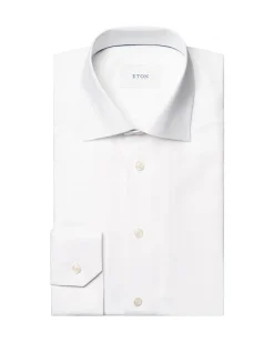 Eton Semi-Solid Twill Contemporary Skjorte, , 40* Skjorter