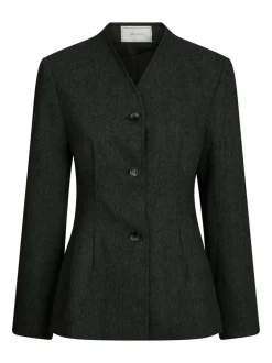 Hot Neo Noir Senara Blazer, , 36 Dark Grey Melange