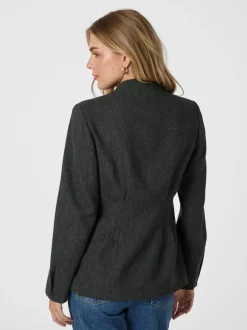 Hot Neo Noir Senara Blazer, , 36 Dark Grey Melange