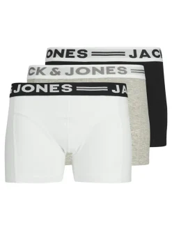 Jack & Jones Junior Sense 3-pak Trunks, , 128 cm*Børn Undertøj & Nattøj